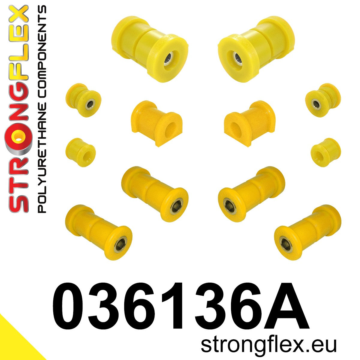 036136A: Rear suspension bush kit SPORT