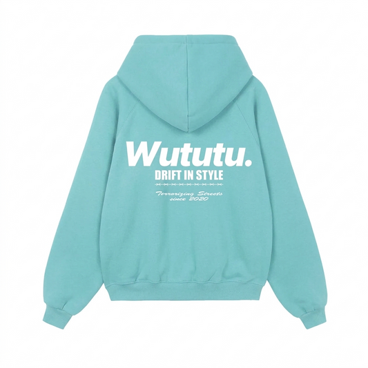 AQUA JUNKIE HOODIE