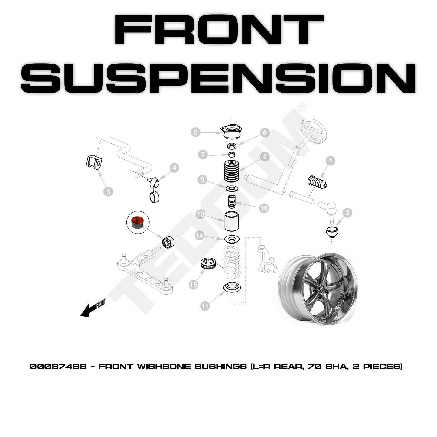 DRIFT/DAILY E36 BUSHING SET