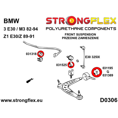 031195B: Front lower arm bush