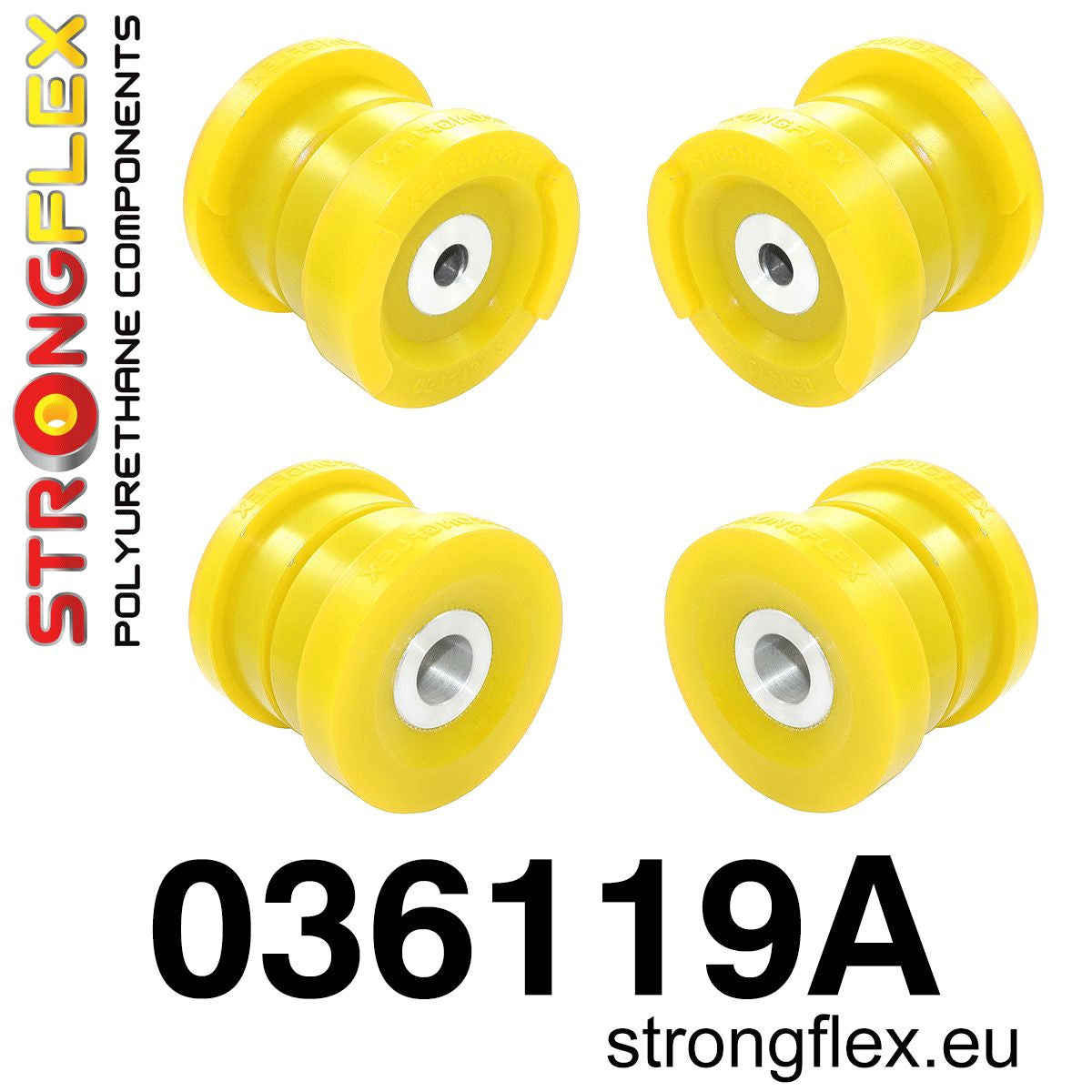 036119A: Rear beam mounting bush kit SPORT