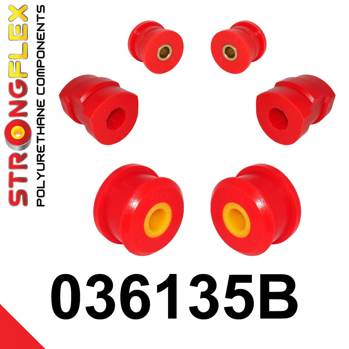 036135B: Front suspension bush kit