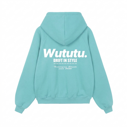 AQUA JUNKIE HOODIE