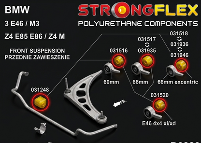 Full Suspension Bush Kit – BMW E46