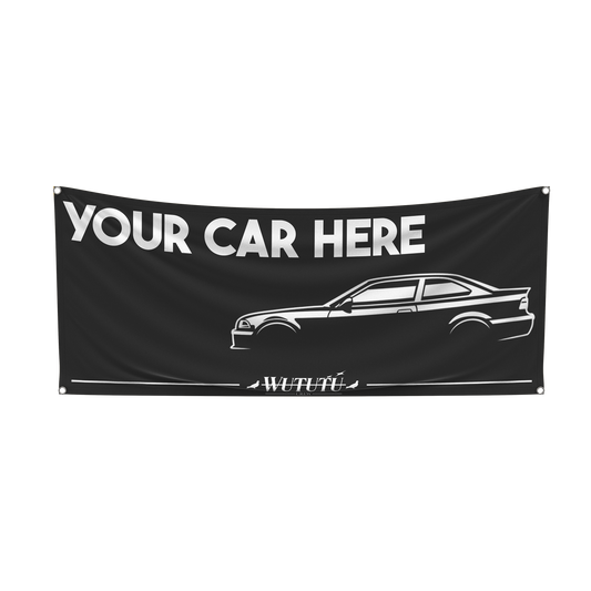 Custom Banner With Your Car