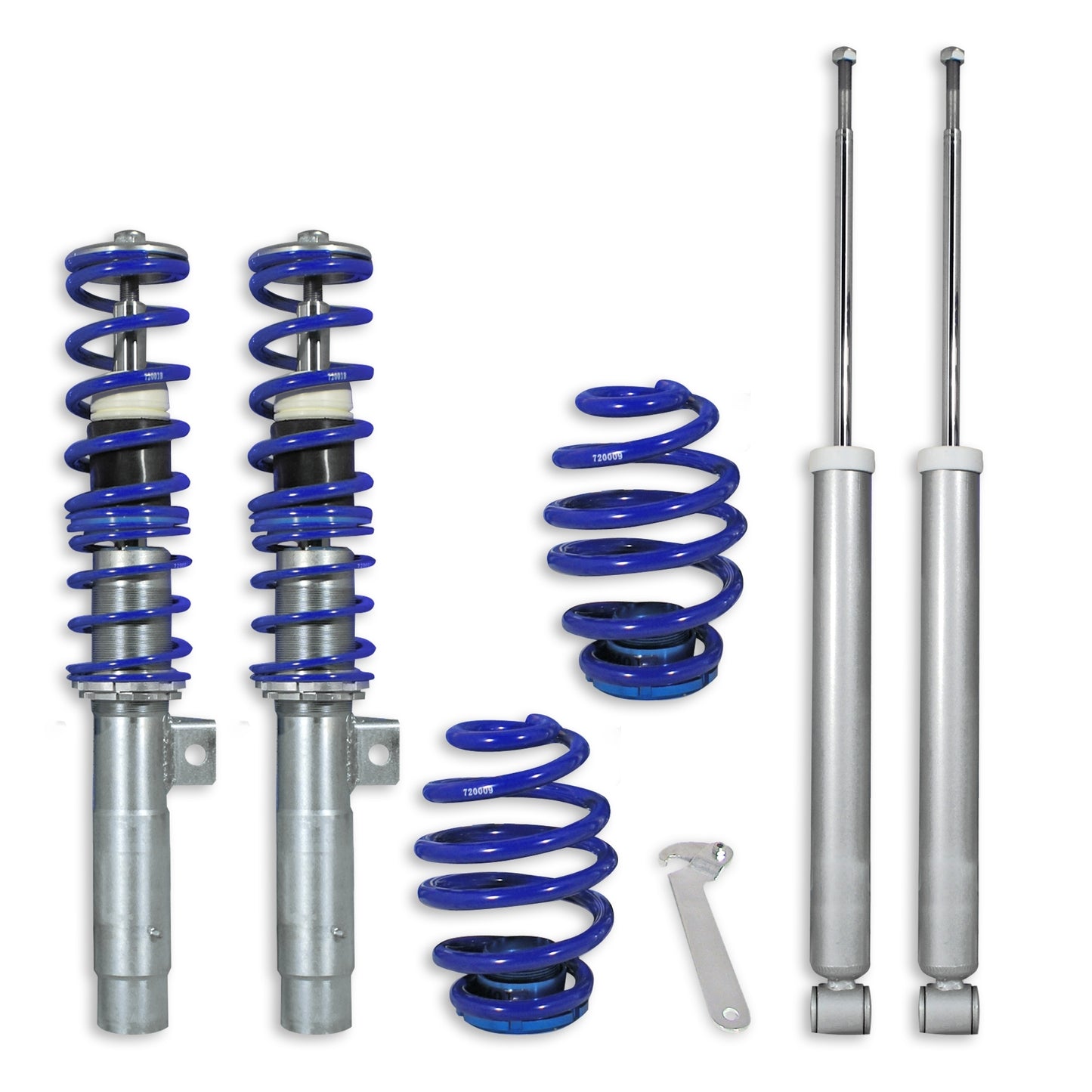 JOM BLUELINE COILOVER KIT — BMW E46 4/6-CYL